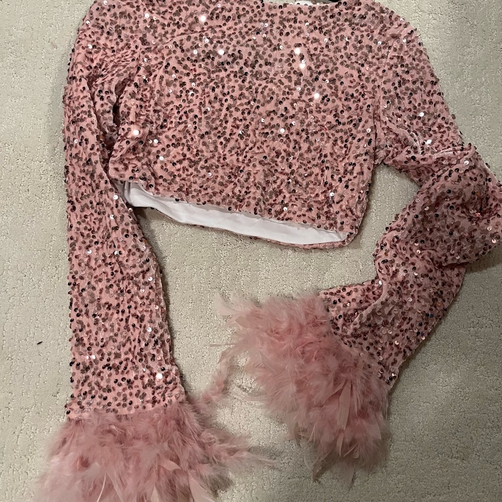 Sequin top